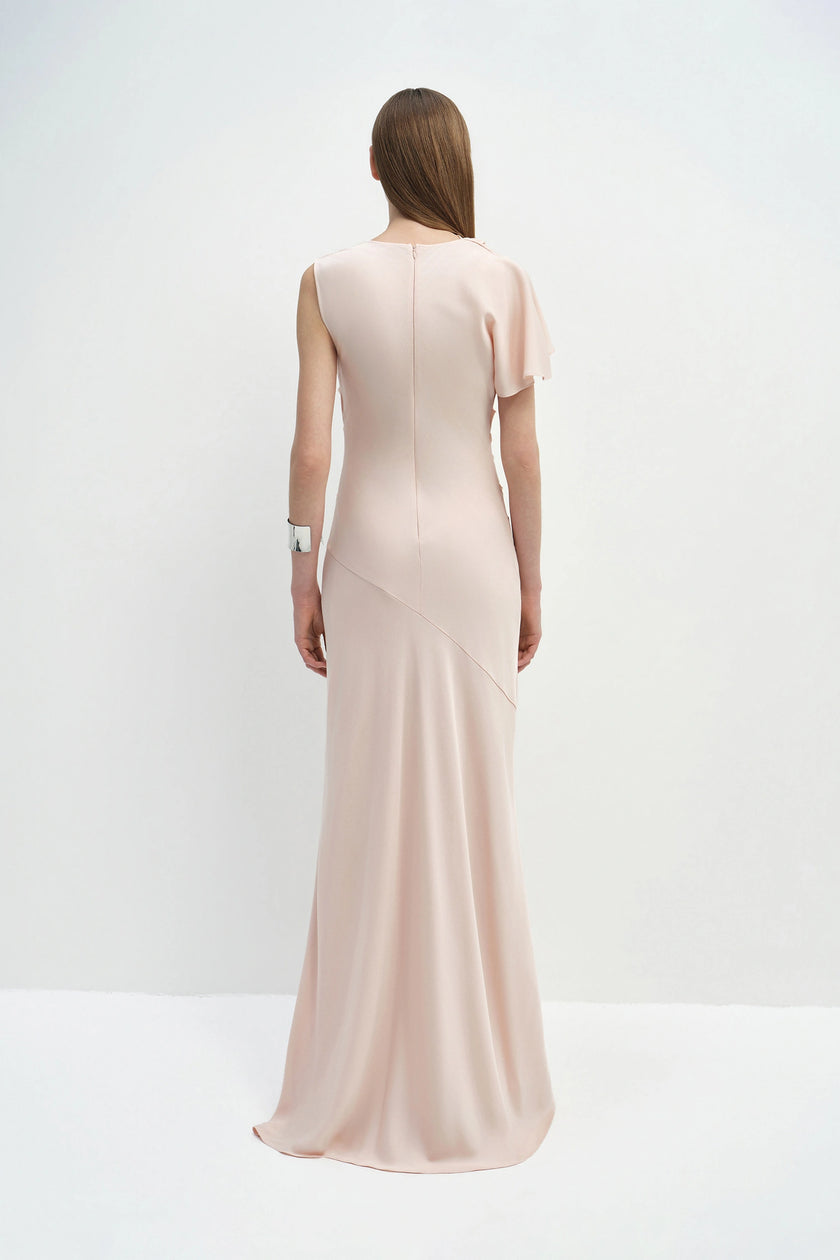 Zélie Longline Dress Blush