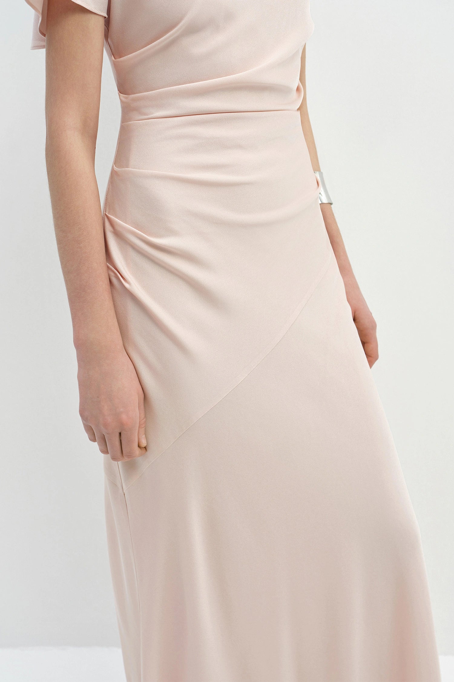 Zélie Longline Dress Blush