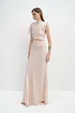 Zélie Longline Dress Blush